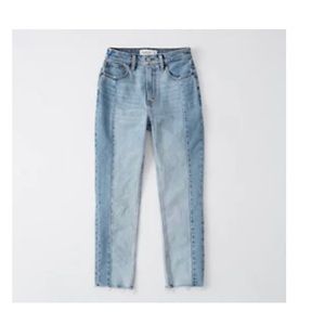 Abercrombie jeans - high rise mom jean, size 6 regular length